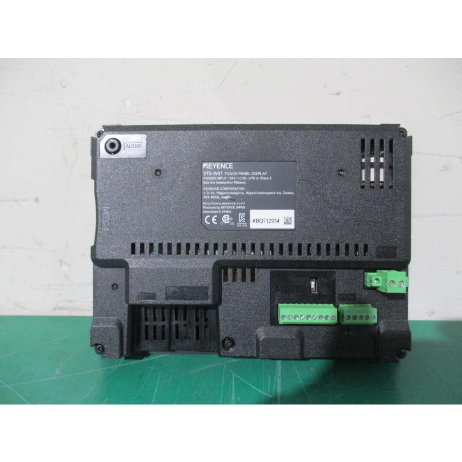 中古 KEYENCE TOUCH PANEL DISPLAY VT5-W07 タッチパネル 中古 KEYENCE TOUCH PANEL DISPLAY VT5-W07 タッチパネル
