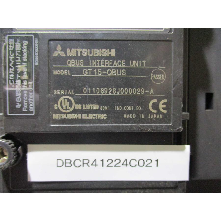 中古 MITSUBISHI GOT1000シリーズ タッチパネル GT15-QBUS/ GT1585