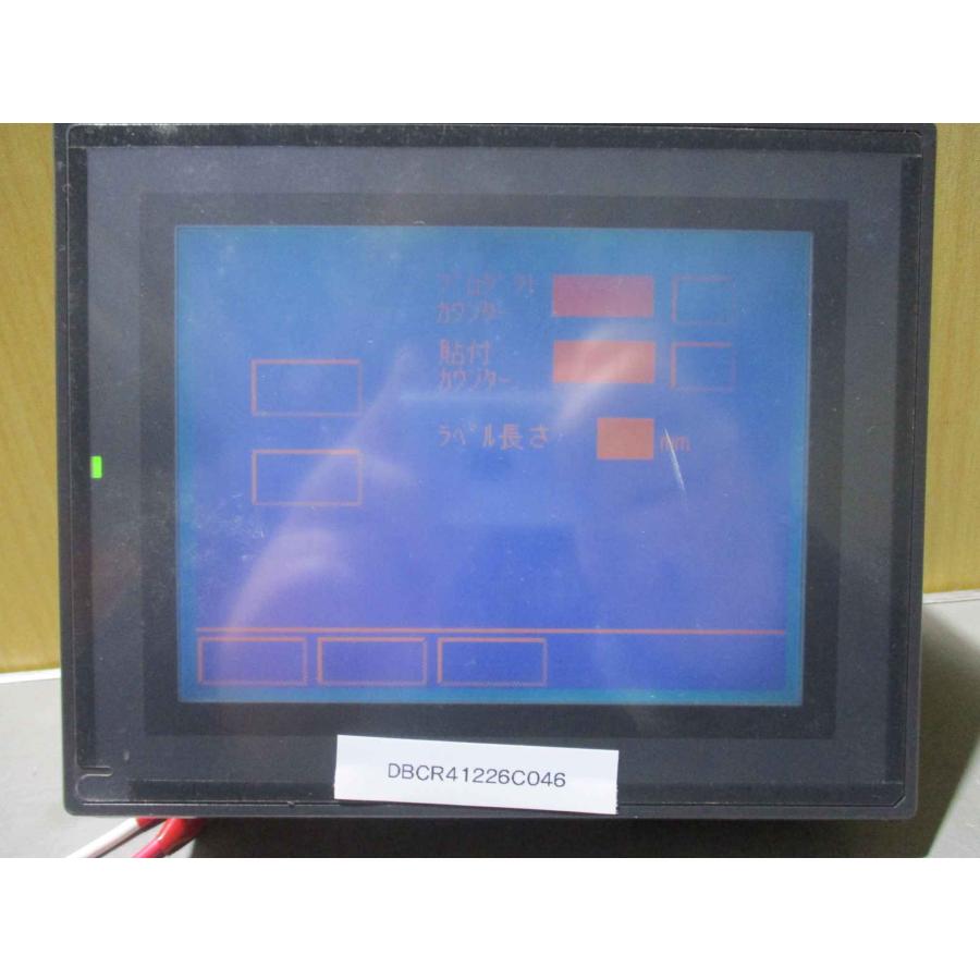 中古 KEYENCE VT2-5MB 高品位タッチパネルディスプレイ VT2 シリーズ 5型 QVGA STNモノクロ タッチパネル 通電OK ...