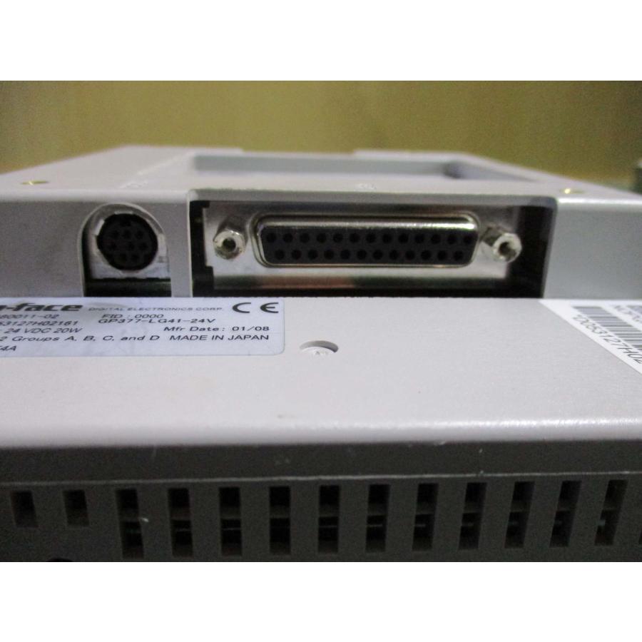 中古 PRO-FACE プログラマブル表示器 2880011-02 GP377-LG41-24V 中古 PRO-FACE プログラマブル表示器 2880011-02 GP377-LG41-24V