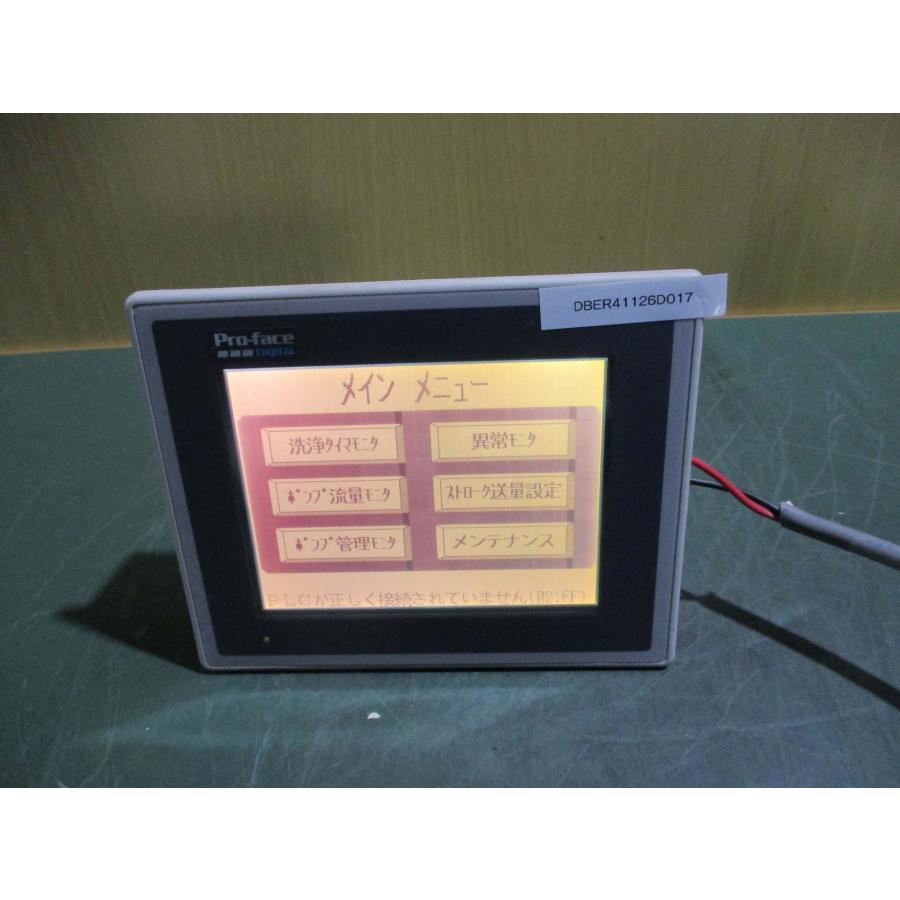 中古PRO-FACE プログラマブル表示器 2880011-02 GP377-LG41-24V 中古PRO-FACE プログラマブル表示器 2880011-02 GP377-LG41-24V