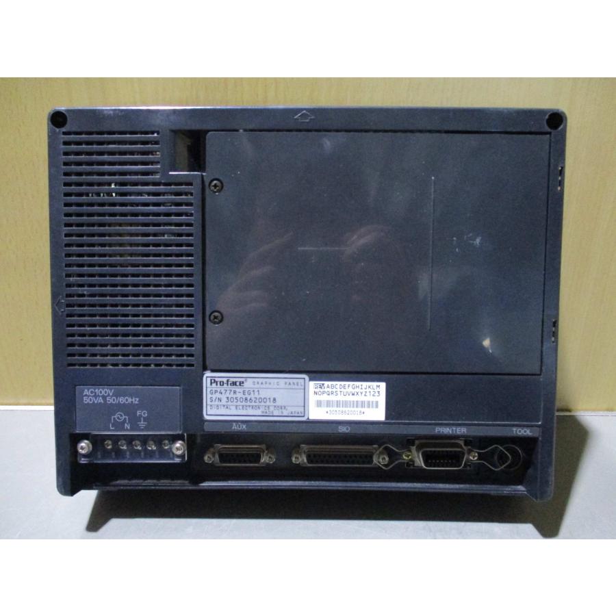 PRO-FACE GP477R-EG11 タッチパネル 中古Pro-face GP477R-EG11 タッチパネル プログラマブル表示器