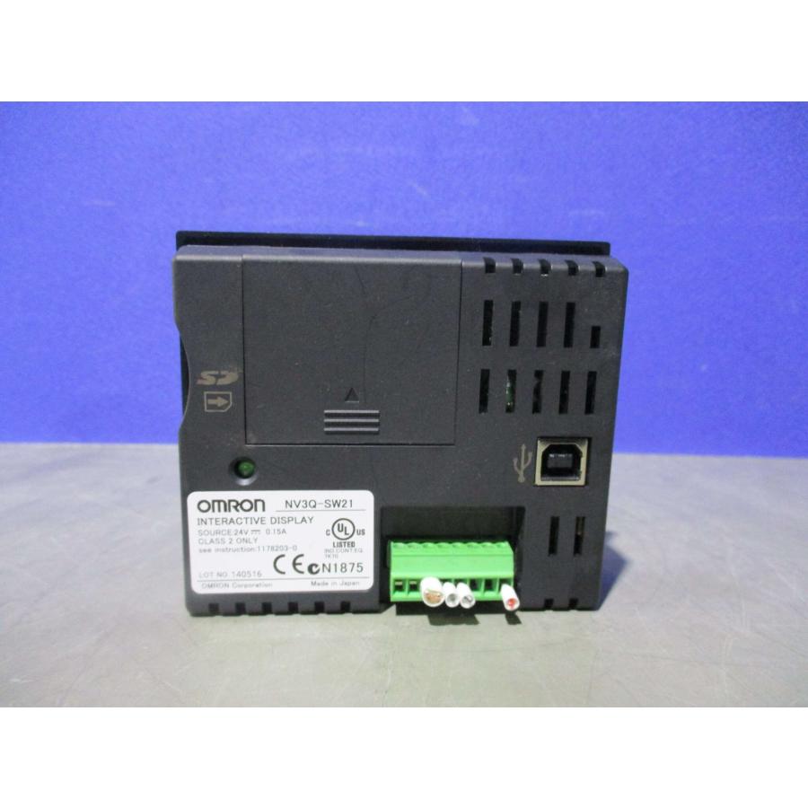 h*c様 OMRON 表示器　NV3Q-SW21 オムロン 表示器 NV3Q-SW21 (22年製) | 保守部品.com