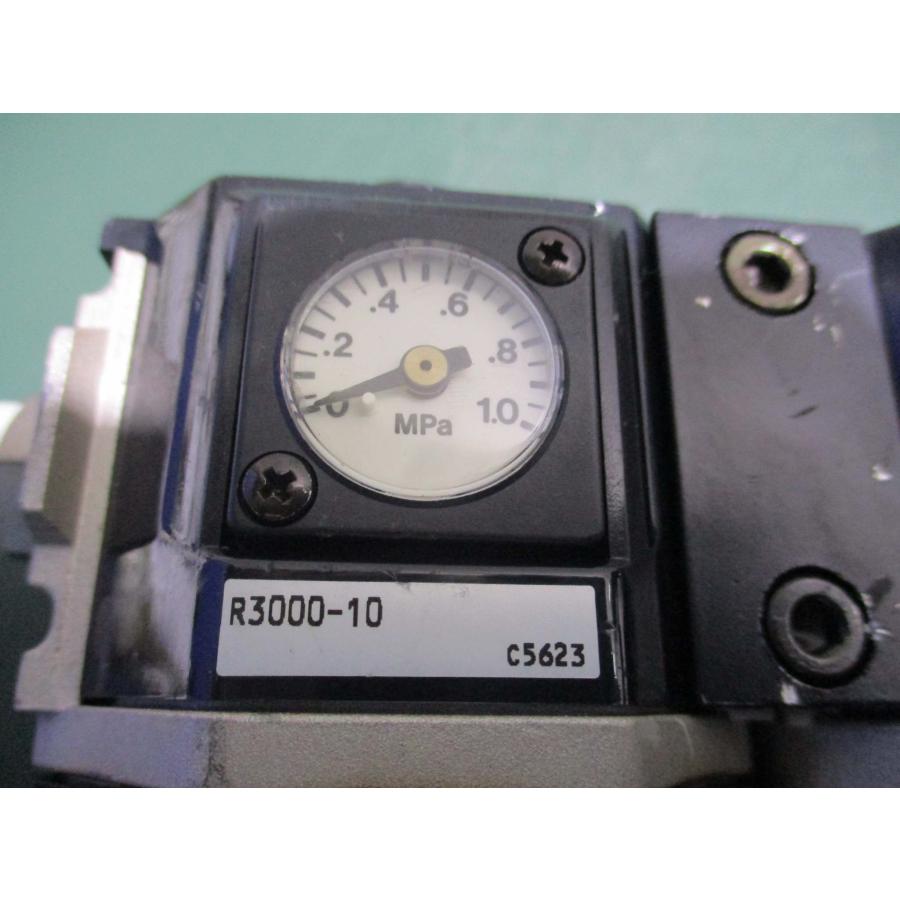 中古 CKD R3000-10レギュレーター PPE-P10A-H6-B圧力スイッチセット(EABR41025B070 ...