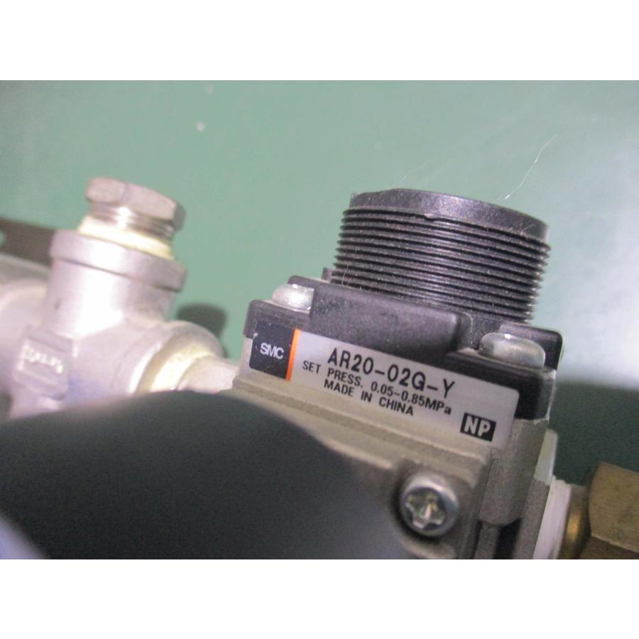 中古 SMC INA-63-265/AW30-03DG/AR20-02G-Y/AM350レギュレータセット