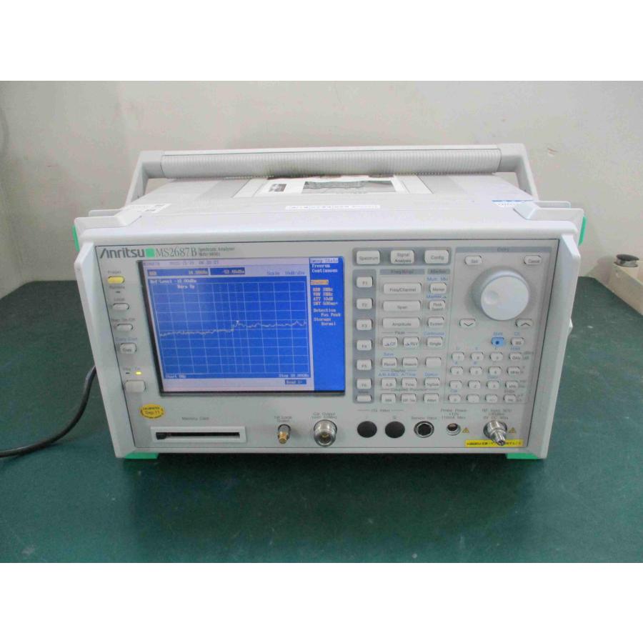 中古 Anritsu MS2687B 9 KHz-30 GHz、-100+30 dBm スペクトラム