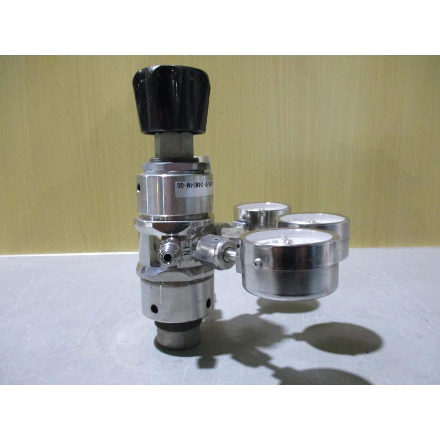 中古 YUTAKA CROWN E-FLOW P40741C 圧力調節器 L88SSA-5W-5A2A2R