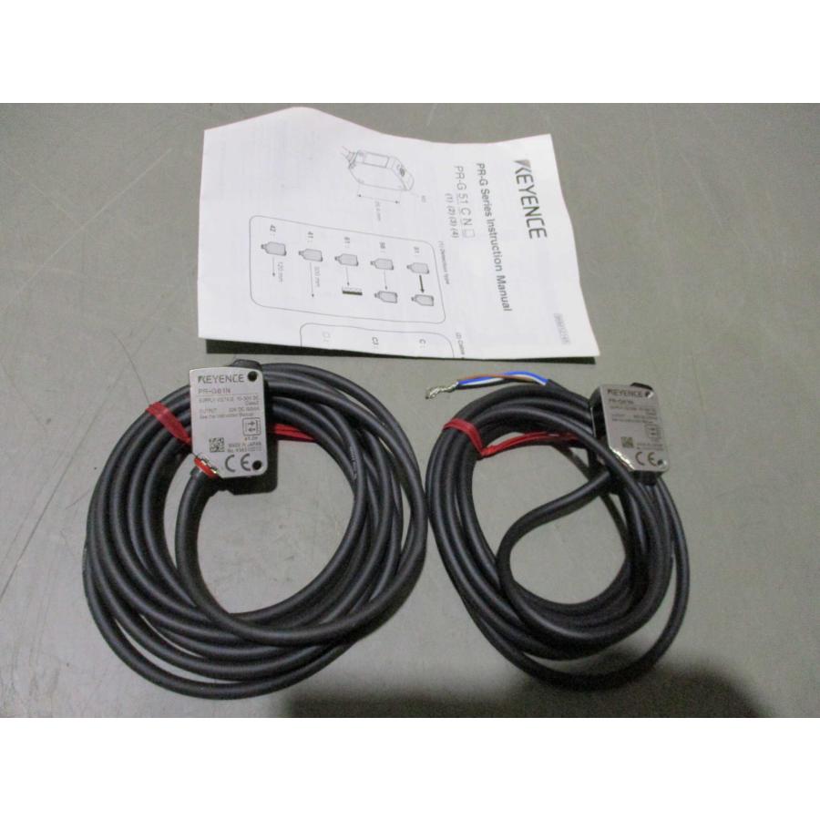 新古 KEYENCE PR-G61N アンプ内蔵型光電センサ PR-Gシリーズ 角型 回帰 