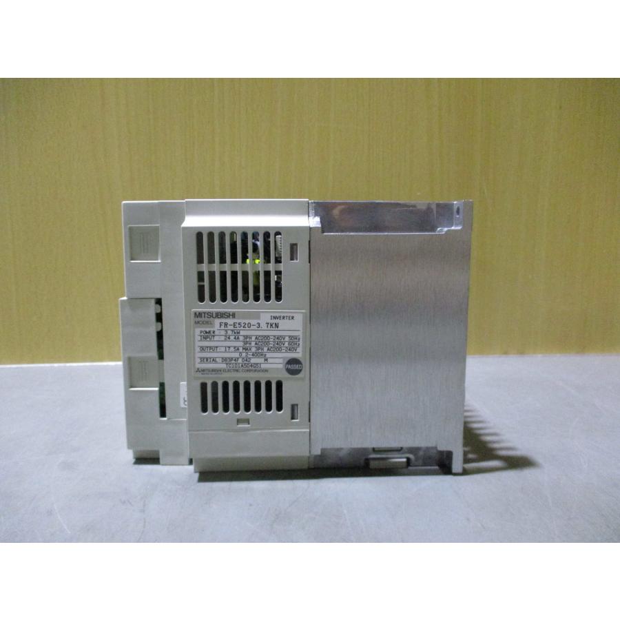 新古MITSUBISHI INVERTER FR-E520-3.7KN インバータ 三相 200-240V 3.7 