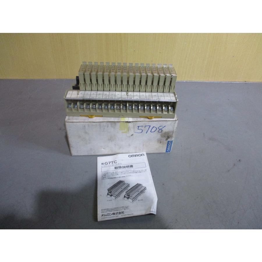 新古Omron G7TC-OC16 DC24 I/Oリレーターミナル (EATR60712B078 新古Omron G7TC-OC16 DC24 I/Oリレーターミナル (EATR60712B078
