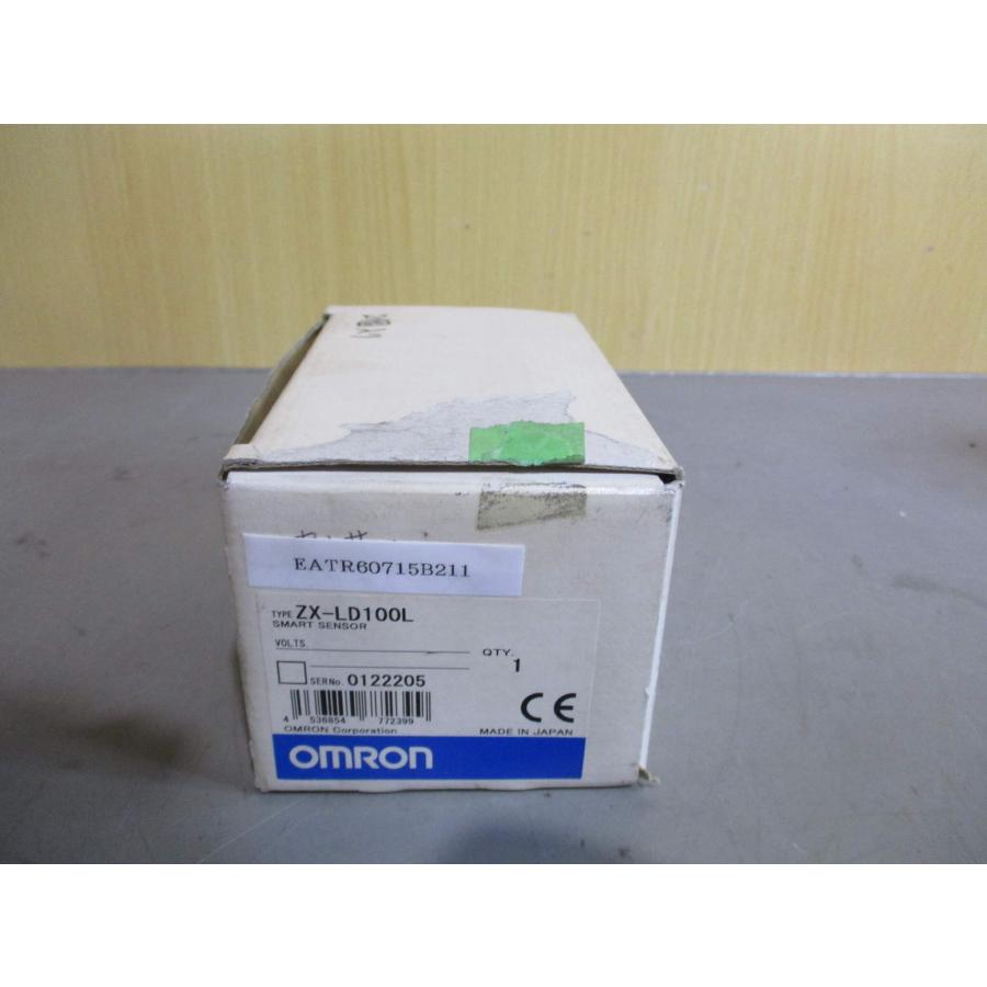 新古 OMRON ZX-LD100L スマートセンサ レーザ変位センサ