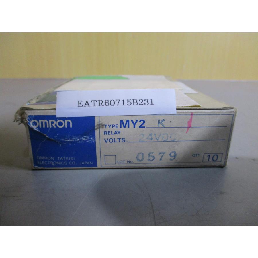 新古 OMRON MY2K DC24 ミニパワーリレー 10個 (EATR60715B231