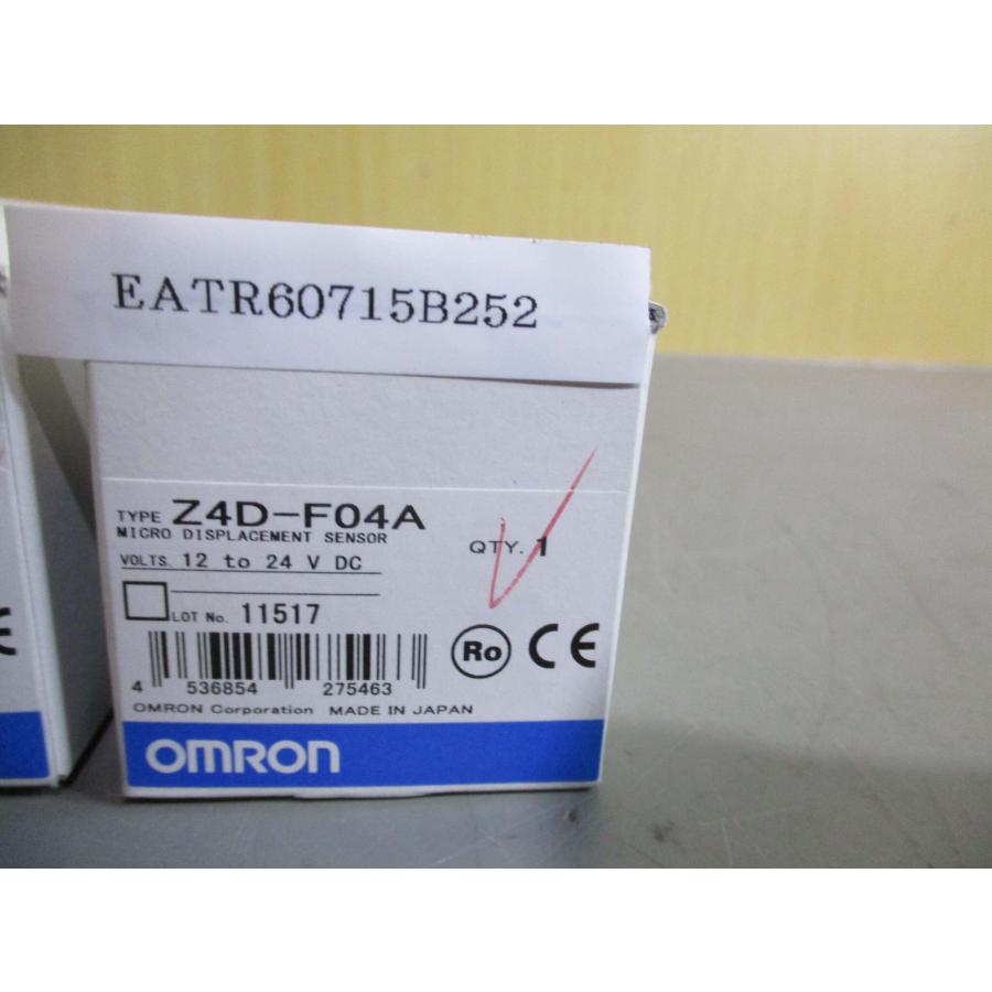 新古 OMRON Z4D-F04A ローコスト短距離変位センサ Z4D-F (EATR60715B252) : growdetrading ...