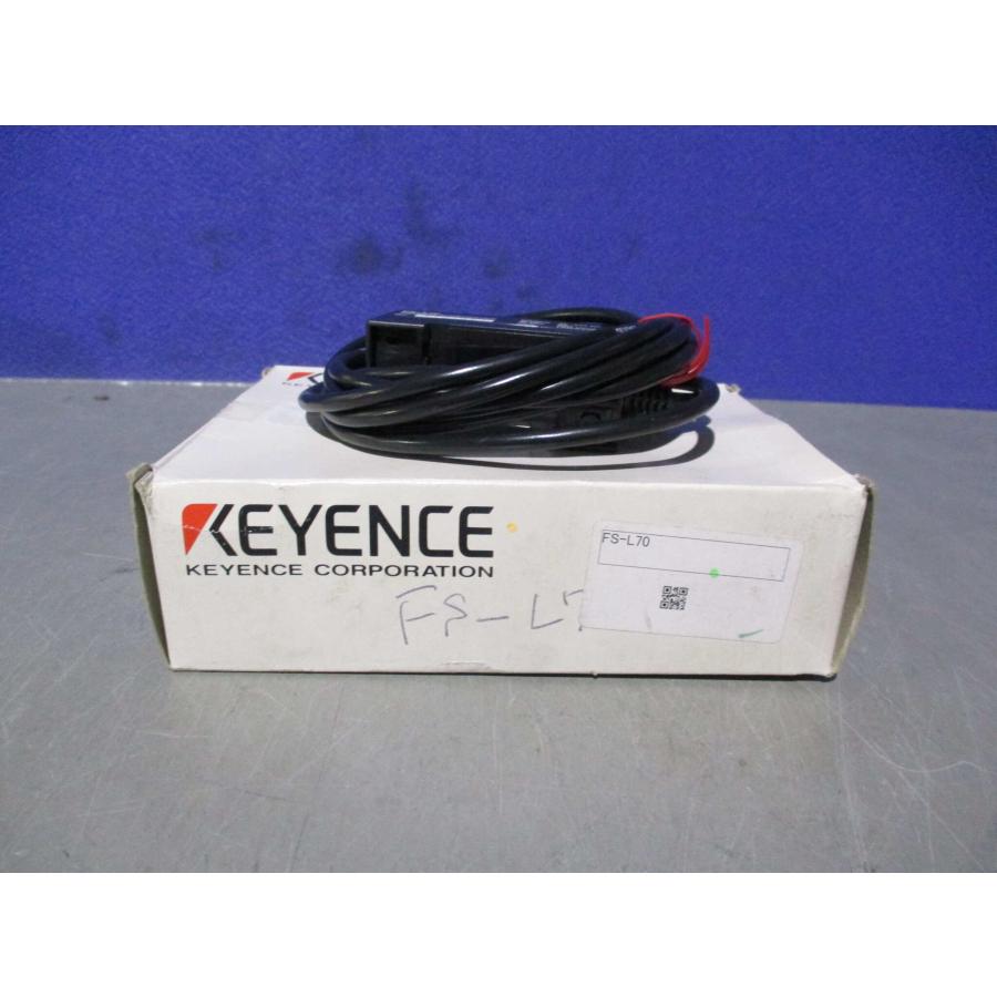 新古 KEYENCE FS-L70 ファイバセンサ アンプユニット (EAVR61008C026 