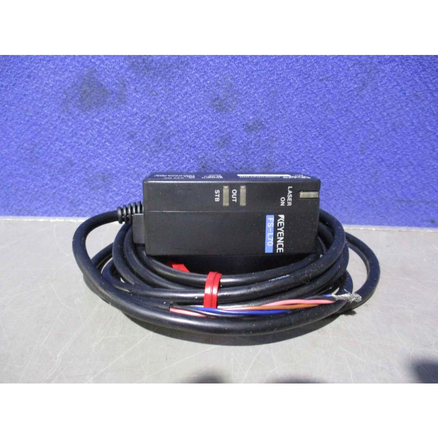 新古 KEYENCE FS-L70 ファイバセンサ アンプユニット (EAVR61008C026 