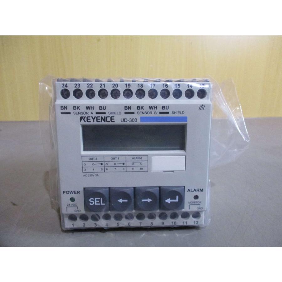 新古 KEYENCE UD-300 超音波式変位センサ アンプユニット 