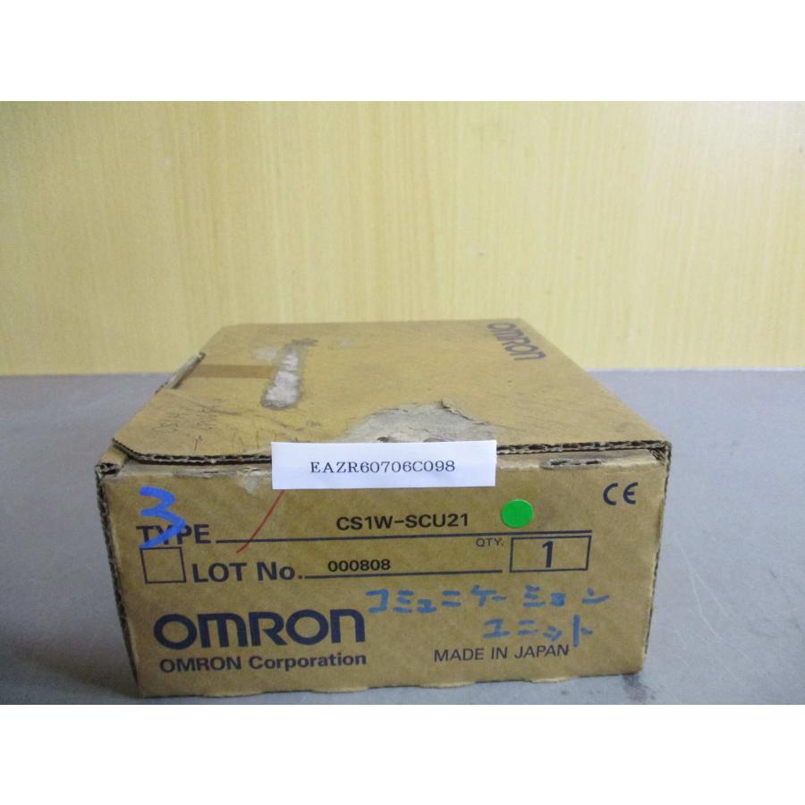 新古OMRON CS1W-SCU21 シリアルコミュニケーションユニット