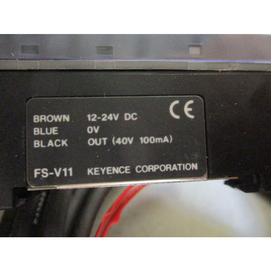 新古KEYENCE HYBRID FIBER OPTIC SENSORS FS-V11 ハイブリッド