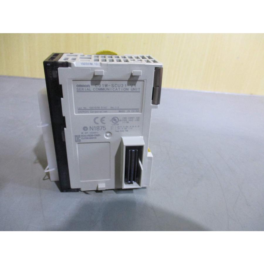 新古 Omron SERIAL COMMUNICATION UNIT CJ1W-SCU21-V1 シリアル通信