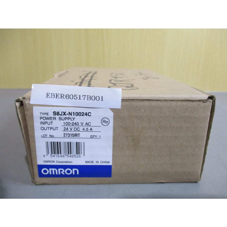 新古 Omron S8JX-N10024C スイッチング・パワーサプライ