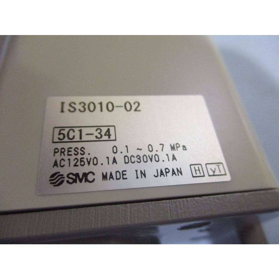 新古 SMC IS3010-02 空気圧用圧力スイッチ IS3000シリーズ 3個(EBJR60508C108)｜growdetradingltd｜07