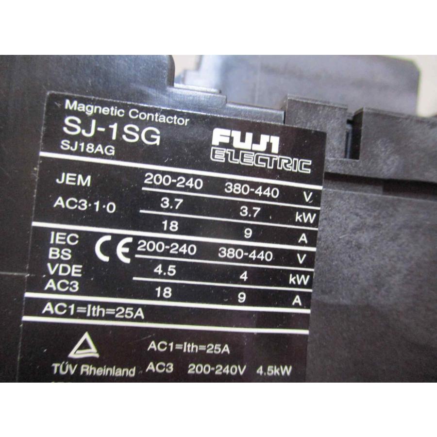 新古 FUJI ELECTRIC SJ-1SG 電磁接触器/TR20N TR-5-1N 電磁開閉 新古 FUJI ELECTRIC SJ-1SG 電磁接触器/TR20N TR-5-1N 電磁開閉