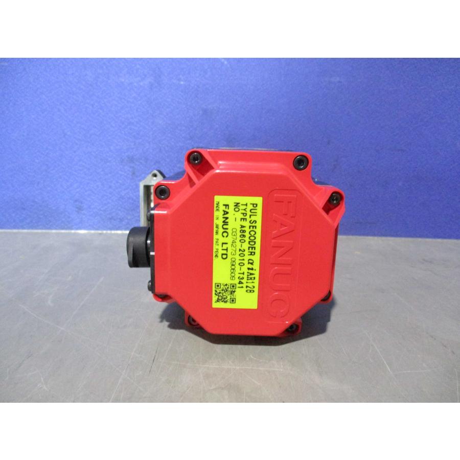 新古 FANUC aiF 1/5000 A06B-0202-B705 サーボモータ/A860-2010-T341 (EBKR60725A015)の画像
