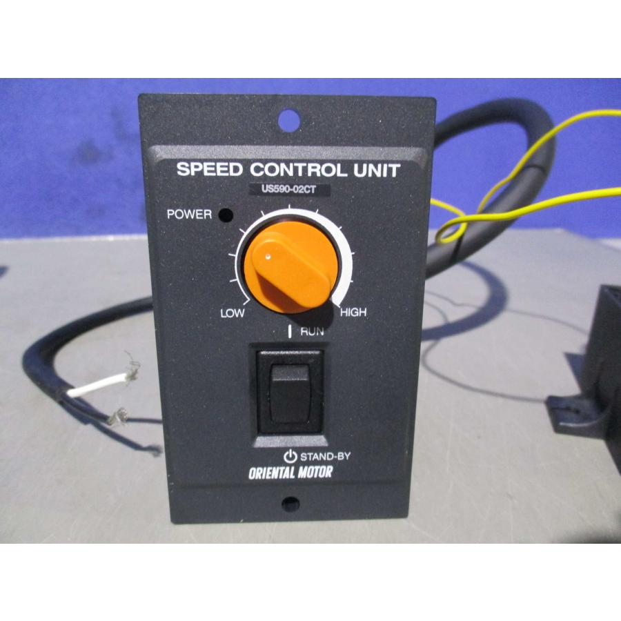 新古 ORIENTAL MOTOR SPEED CONTROL MOTOR M590-502C 90W /US590-02CT SPEED CONTROLUNIT (EBLR61025C010)