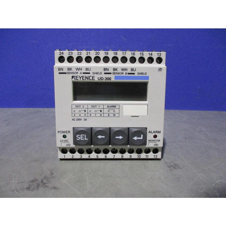 新古 KEYENCE UD-300 超音波式変位センサ アンプユニット 