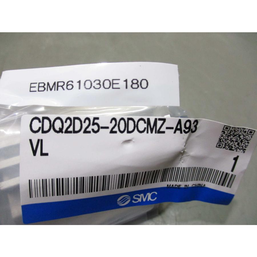 新古 SMC CDQ2D25-20DCMZ-A93VL/CQ-D025 シリンダ (EBMR61030E180 ...
