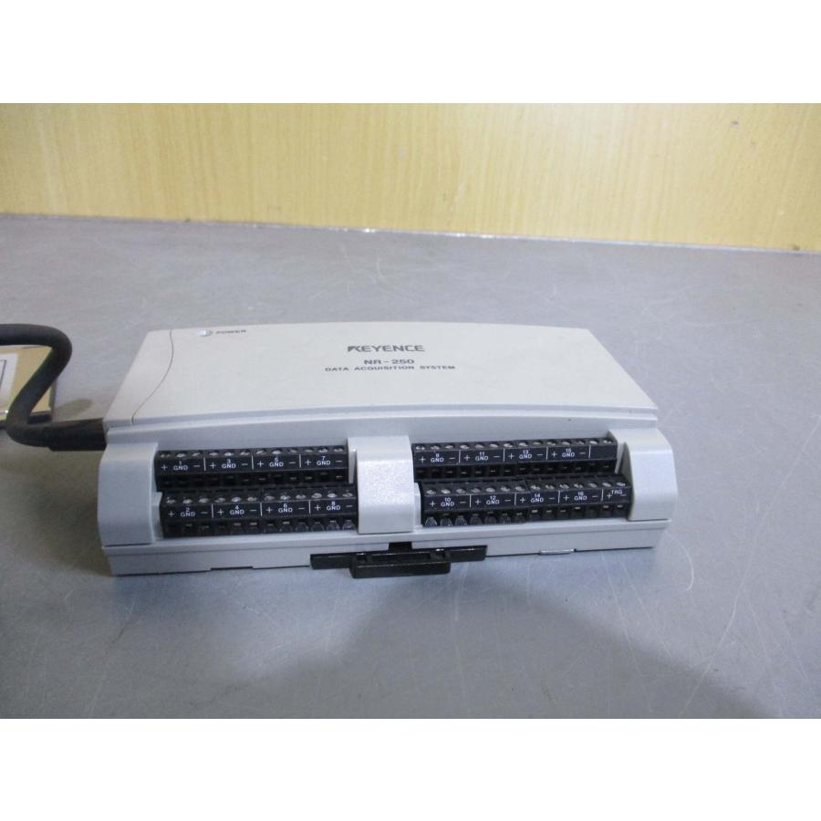 MRS-Kyenc07 KEYENCE製データ収集システム　NR-250 DW]USED 8日保証 セット KEYENCE NR-250 DATA ACQUISITION SYSTEM