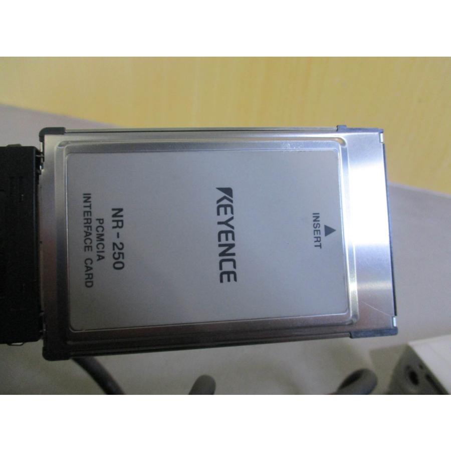 新古 KEYENCE NR-250 温度データ収集システム (EBNR60109B021