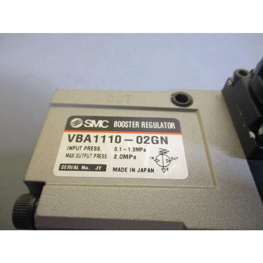新古 SMC VBA1110-02GN PRESSURE BOOSTER REGULATOR 3個 新古 SMC VBA1110-02GN PRESSURE BOOSTER REGULATOR 3個