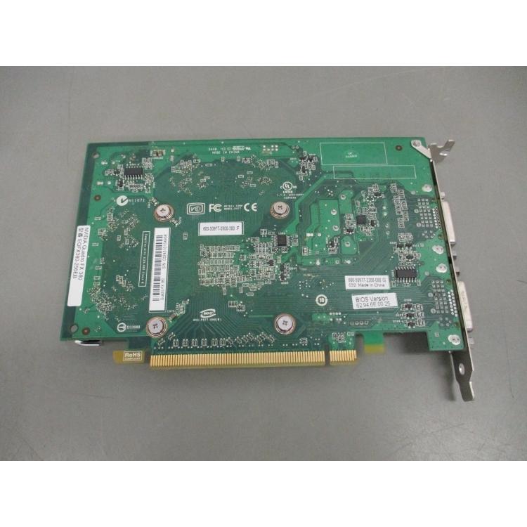 NVIDIA Quadro ビデオボードEQFX380-256EB