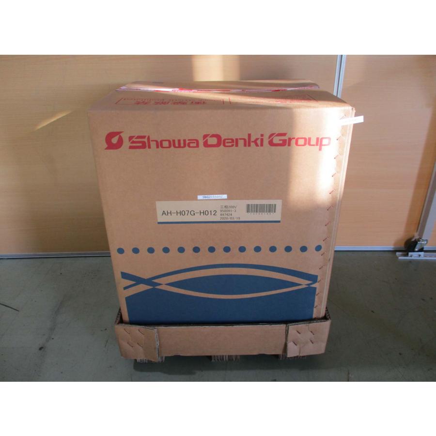 新古 SHOWA DENKI AH-H07G-H012 三相200V 電動送風機/ HE2-07XT 新古 SHOWA DENKI AH-H07G-H012 三相200V 電動送風機/ HE2-07XT