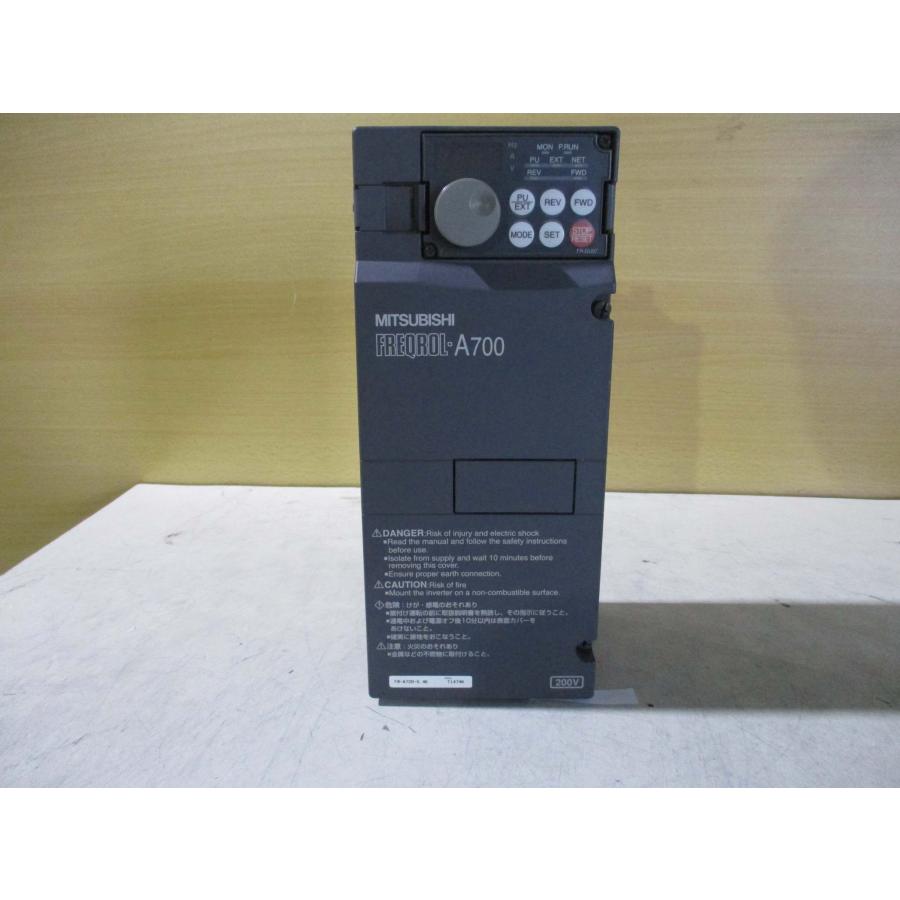 新古 MITSUBISHI FREQROL-A700 INVERTER FR-A720-0.4K インバーター