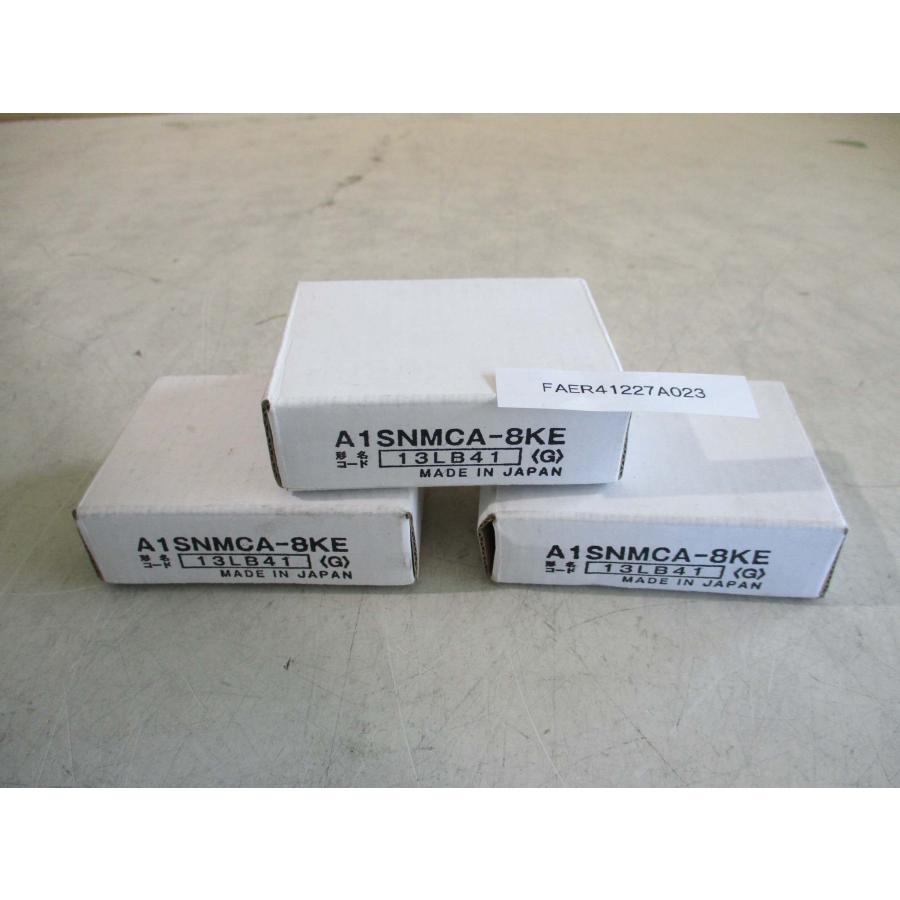 新古 MITSUBISHI MEMORY CASSETTE A1SNMCA-8KE メモリカセット 3セット 
