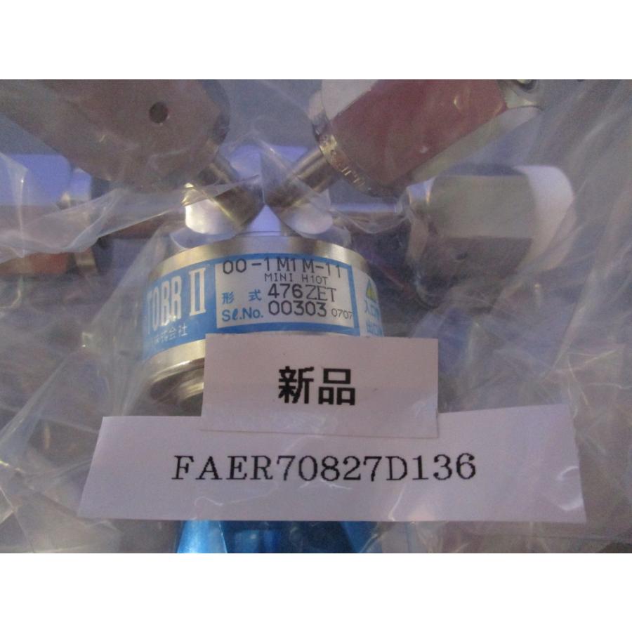 新古 TANAKA 00-1M1 M-11/476ZET(MINI H10T) 高純度ガス用 圧力調整器 スーパートル II 形式 (FAER70827D136)_2