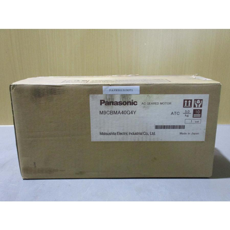 新古 PANASONIC 小形ギャードモータ C&Bモータ M9CBMA40G4Y M9MA40G4YB 