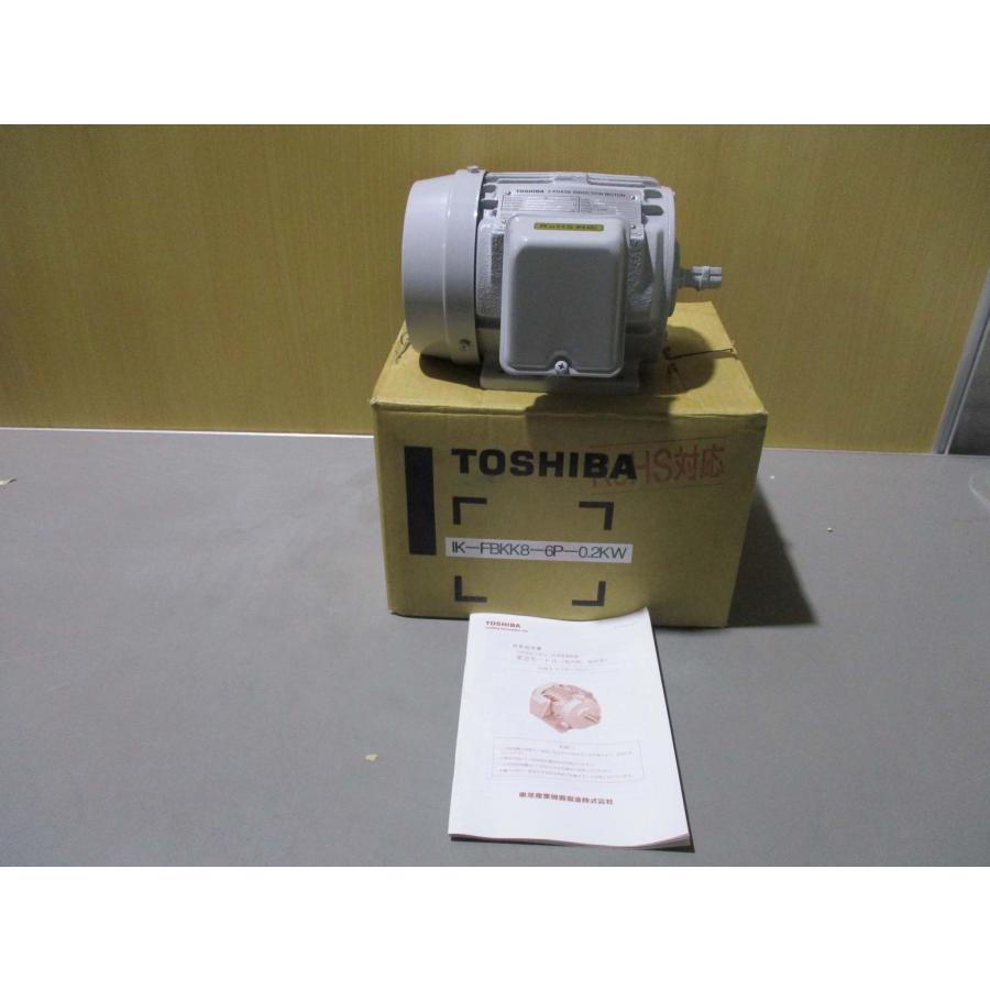 新古 TOSHIBA 3-PHASE INDUCTION MOTOR IK-FBK8 三相 新古 TOSHIBA 3-PHASE INDUCTION MOTOR IK-FBK8 三相