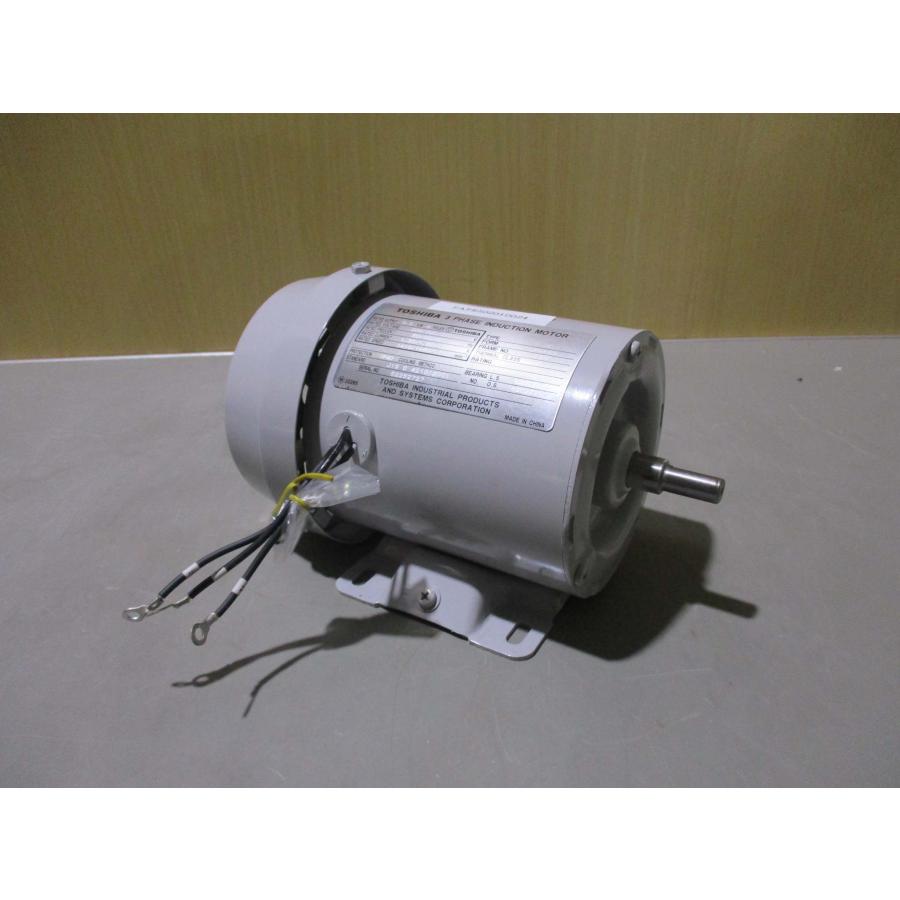 新古 TOSHIBA 3-PHASE INDUCTION MOTOR IK-FBKK8 三相インダクションモーター 0.2kW(FAFR50201D024)｜growdetradingltd｜07