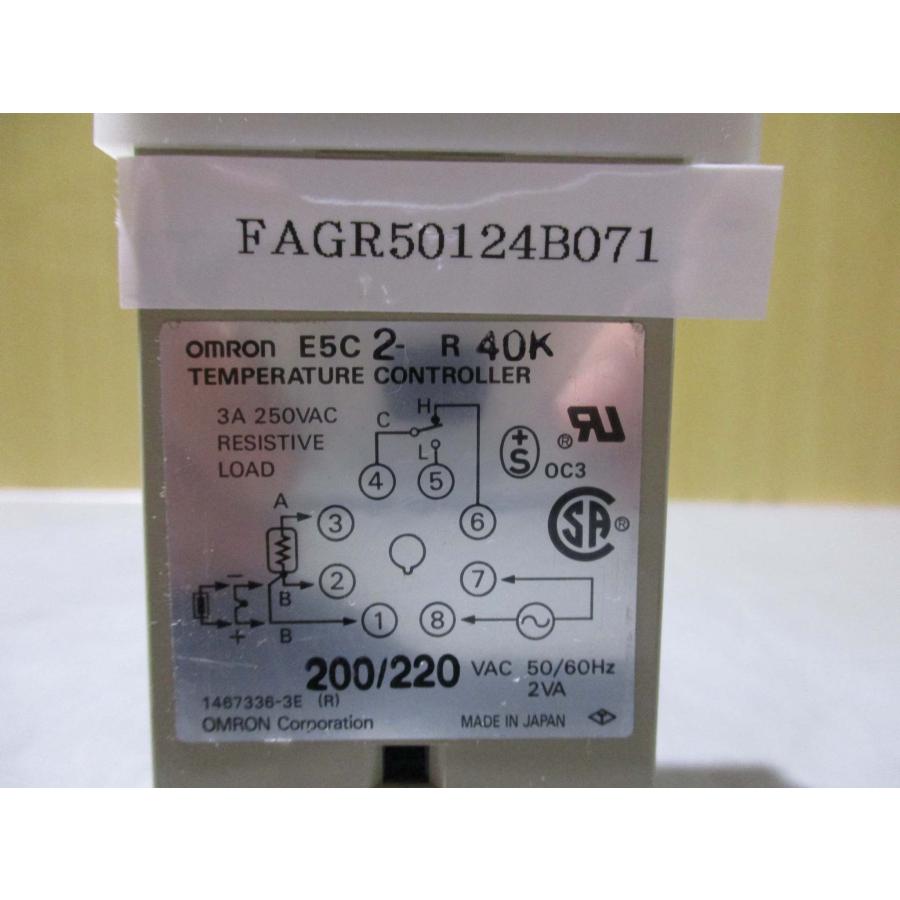 Omron E5C2-R40J Termostato Made In Japan Con Presa Dayton – Usato Ma In Ottima Forma