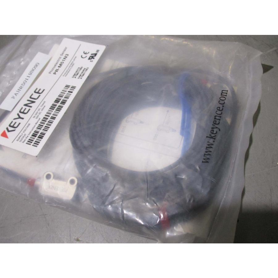 新古 KEYENCE PR-M51N1 PR-M51N3 T/R 超小型アンプ内蔵型光電センサ PR