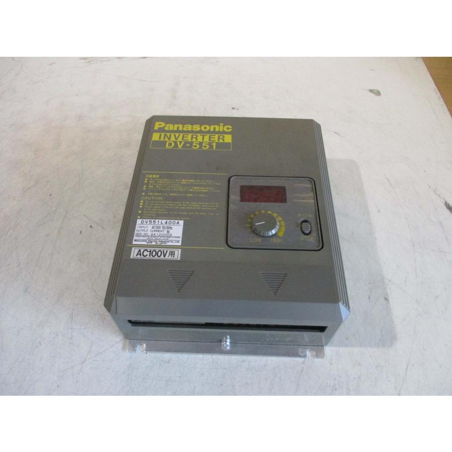 新古 Panasonic DV-551 インバーター DV551L400A AC100V 5A 新古 Panasonic DV-551 インバーター DV551L400A AC100V 5A
