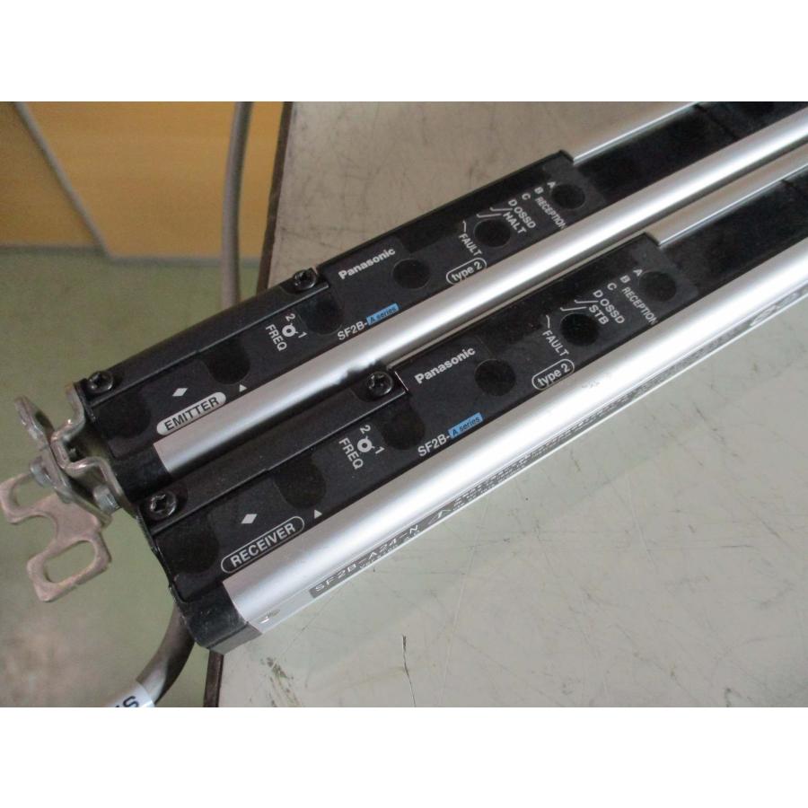 新古 Panasonic SF2B-A24-N D/SF2B-A24-N D セーフティライトカーテン 光電管センサー(FAHR50119D019)