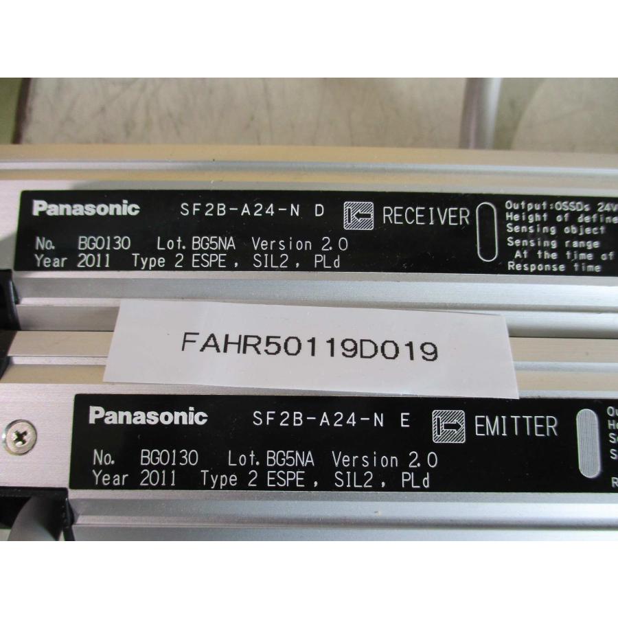 新古 Panasonic SF2B-A24-N D/SF2B-A24-N D セーフティライトカーテン 光電管センサー(FAHR50119D019)
