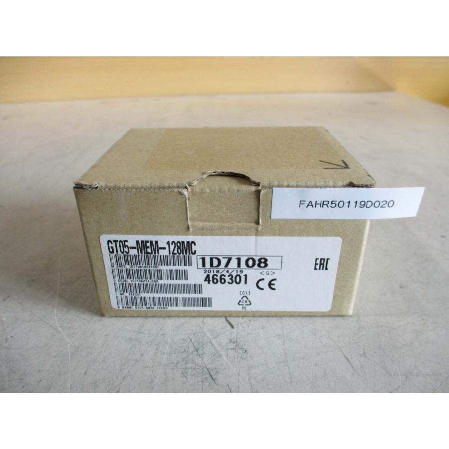 新古 MITSUBISHI ELECTRIC GT05-MEM-128MC GOT1000・2000シリーズ用 