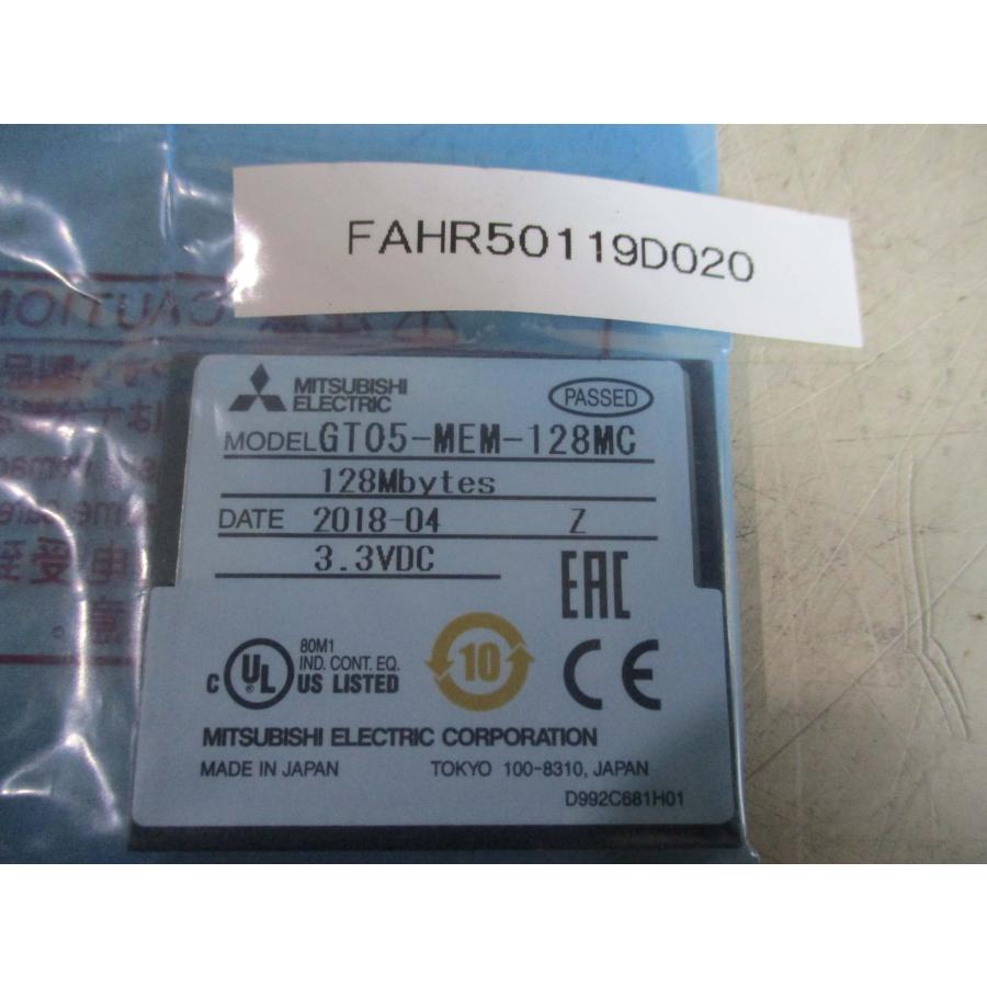 新古 MITSUBISHI ELECTRIC GT05-MEM-128MC GOT1000・2000シリーズ用 