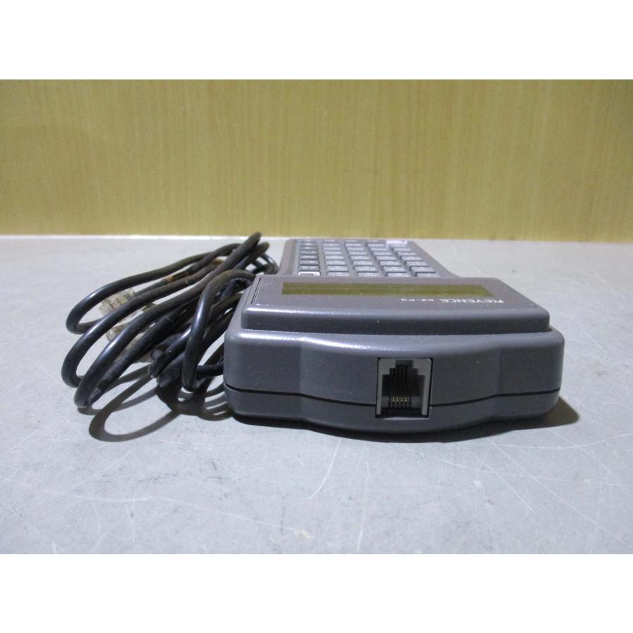 新古 KEYENCE プログラムコンソール KZ-P3(FAJR50118B050