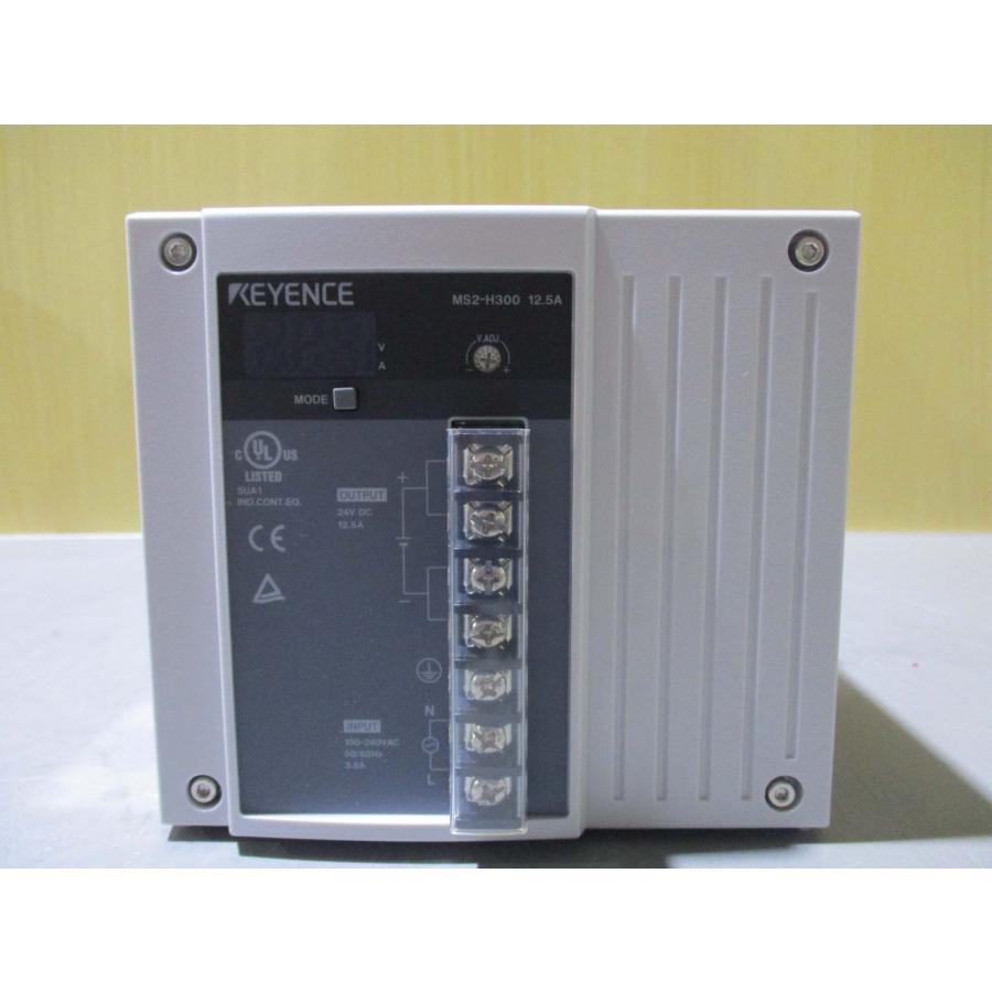 新古 KEYENCE switching power supply MS2-H300 切替電源 12.5A